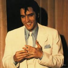 Elvis Presley, the first rock heart throb.